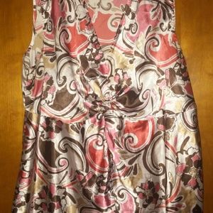 Summer sleeveless top