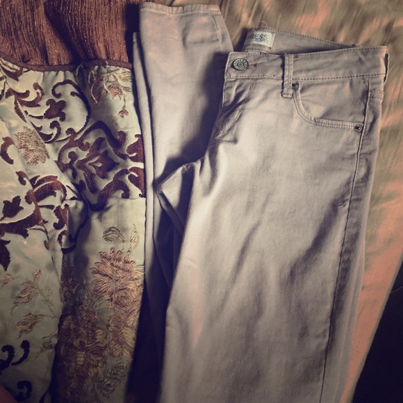 Express Jeans Khaki Jegging