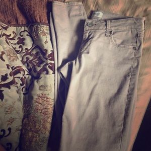 Express Jeans Khaki Jegging