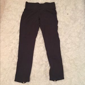 Dark grey fashion leggings