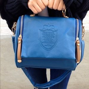 PU leather shoulder/cross body/top handle bag