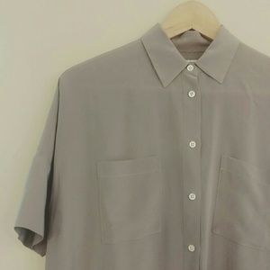 Madewell Silk Courier Shirt