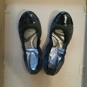 Black Patent leather flats
