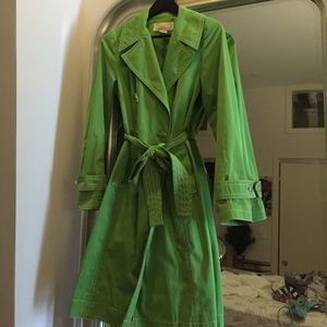 MK Green Trench Coat
