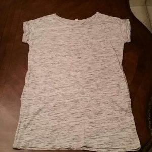 H&M grey , black and white tunic