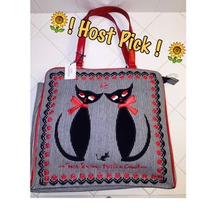 Lulu Guinness Kitties tote