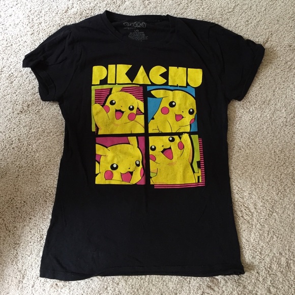 Black Pokemon Graphic Tee