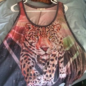 Lion top, summer wear