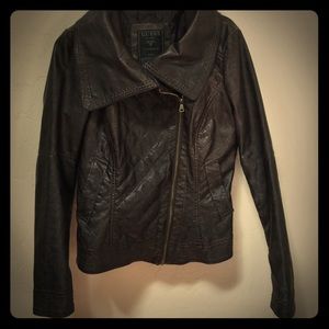 Guess Faux Leather Jacket