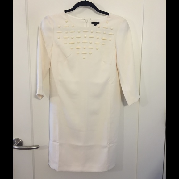 Ann Taylor Dresses & Skirts - New Ann Taylor Creme Zip Dress