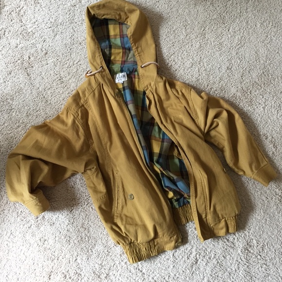 Vintage Inner Plaid Jacket