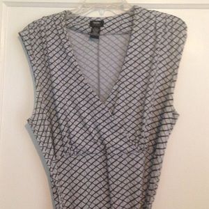 Mossimo patterned dress with tie belt