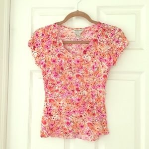Banana Republic Women's Floral Top, Size M