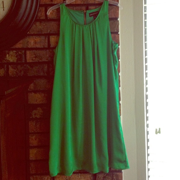 Green Shift Dress