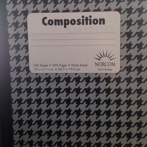 Composition notebook