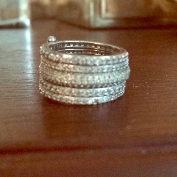Henri Bendel Stack Ring silver