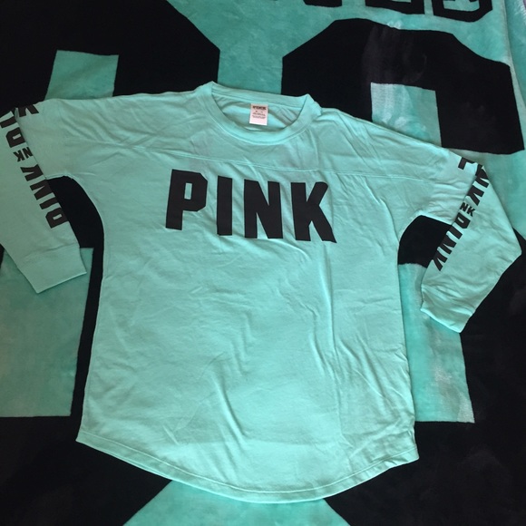 Vs pink open back crew