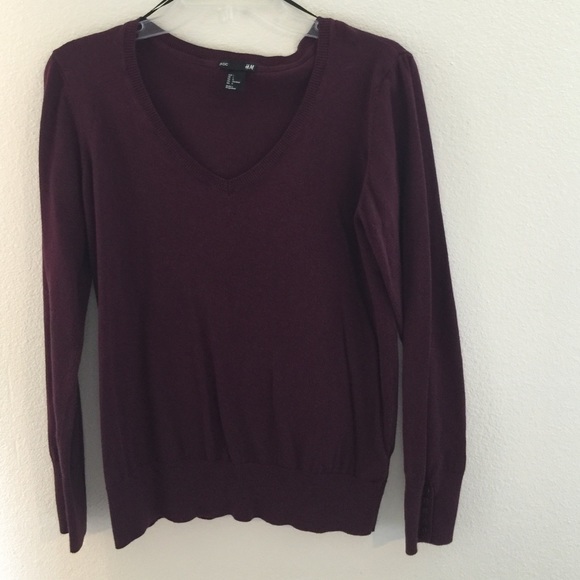 Maroon sweater by H&M size L