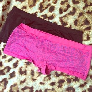 Spandex cheeky boyshort bundle
