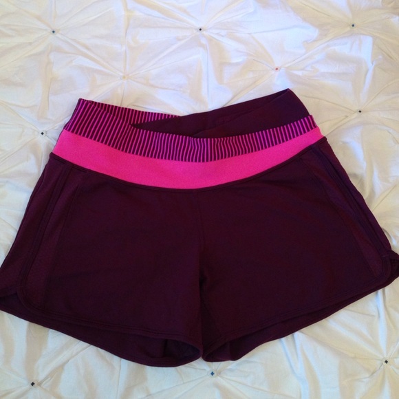 Lululemon shorts  -plum