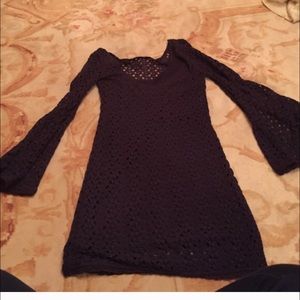 Purple free people dress