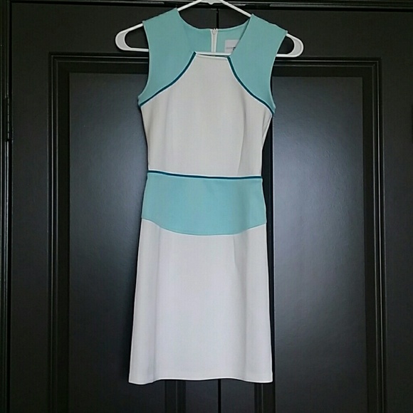 Colorblock asos petite dress