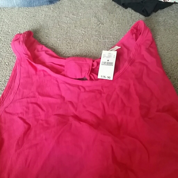 Open back pink crop - Picture 4 of 4