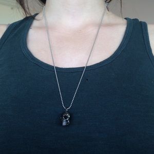 Marc Jacobs skull necklace