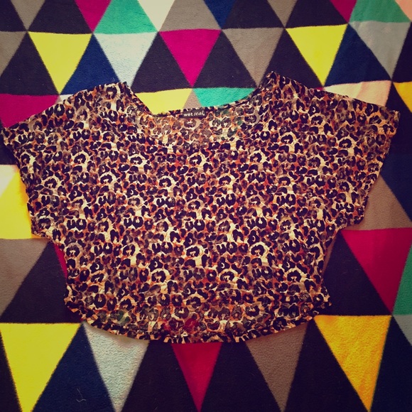 🐆Lace Crop Top🐆