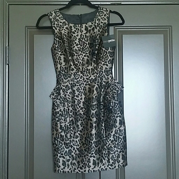 Black and gold dress
