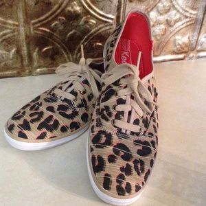 Leopard print Keds