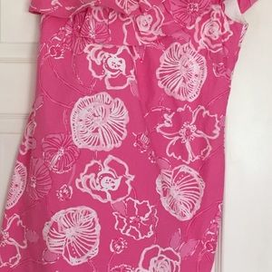 Lilly Pulitzer, Authentic One Shoulder Dress!