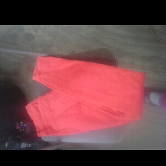 Red pants