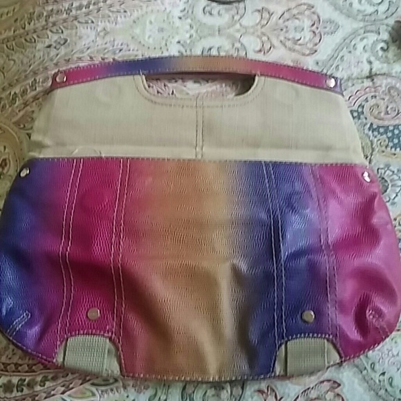 Nine West Rainbow Clutch - Picture 3 of 4