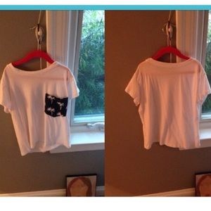 Super cute pocket crop top💜