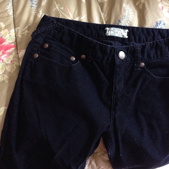 Free People Black Cords Size W 29