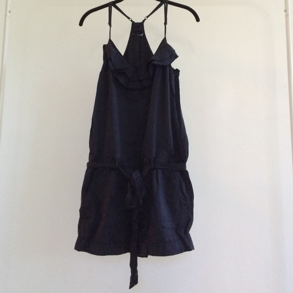 Silk romper