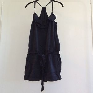 Silk romper