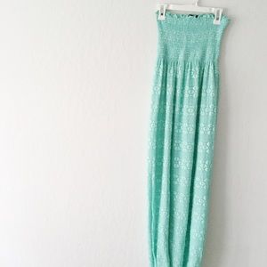 Crotchet maxi dress