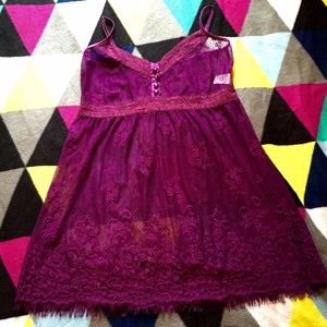 🍇Purple Lace Babydoll🍇