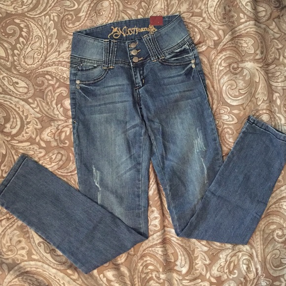 Denim blue jeans - Picture 3 of 4