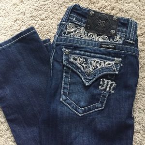 Miss me size 26 straight leg jeans