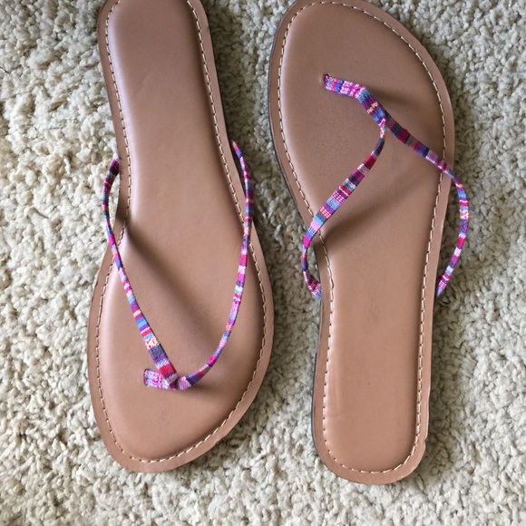 Aztec flip flop