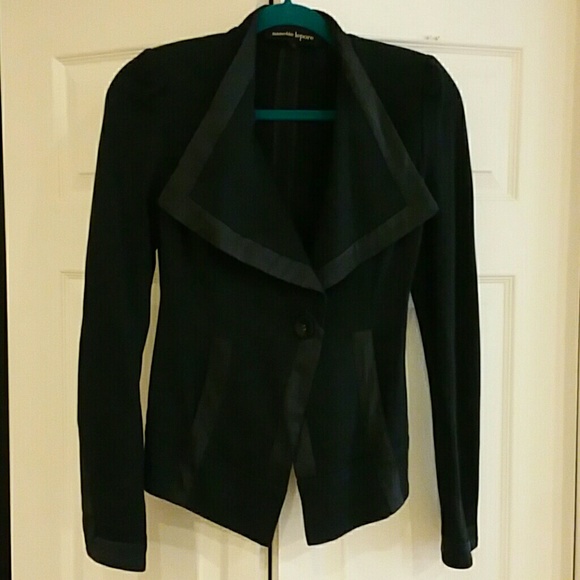 Navy Jersey blazer