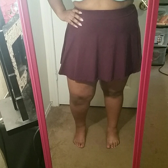 Forever 21 Dresses & Skirts - Purple skater skirt