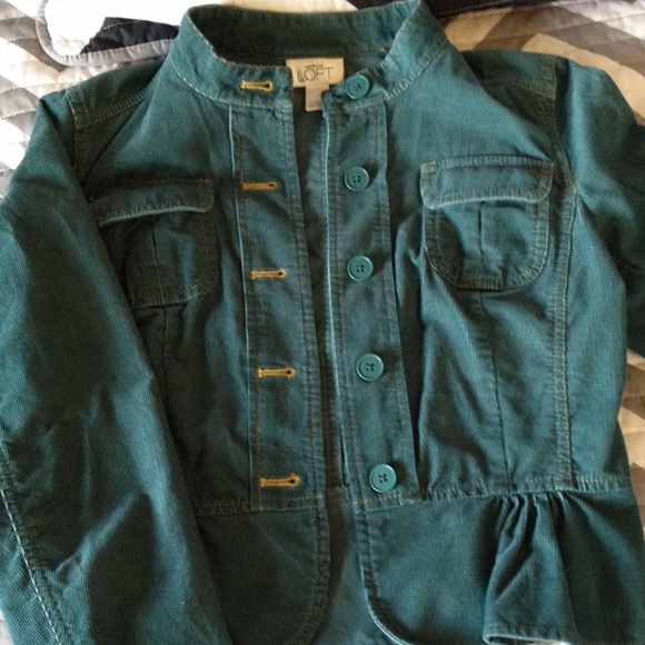 Ann Taylor LOFT corduroy blazer