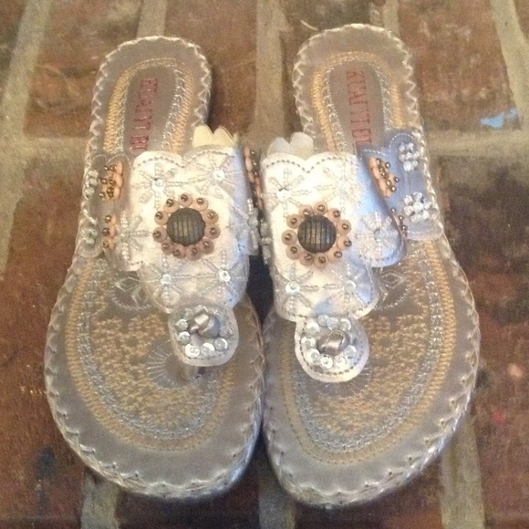 Silver Sandals