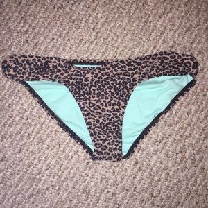 CHEETAH PRINT BIKINI BOTTOMS