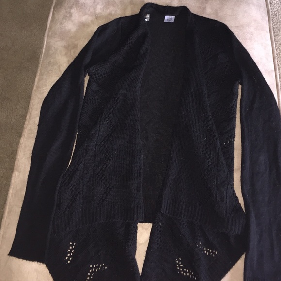 Black Knit Cadigan