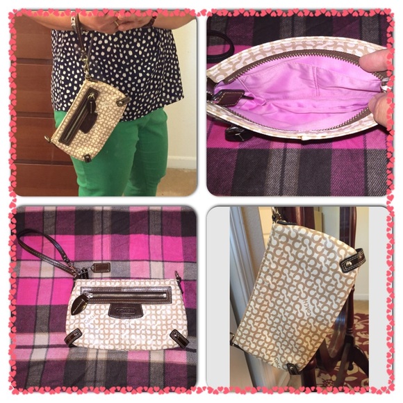 Coach wristlet